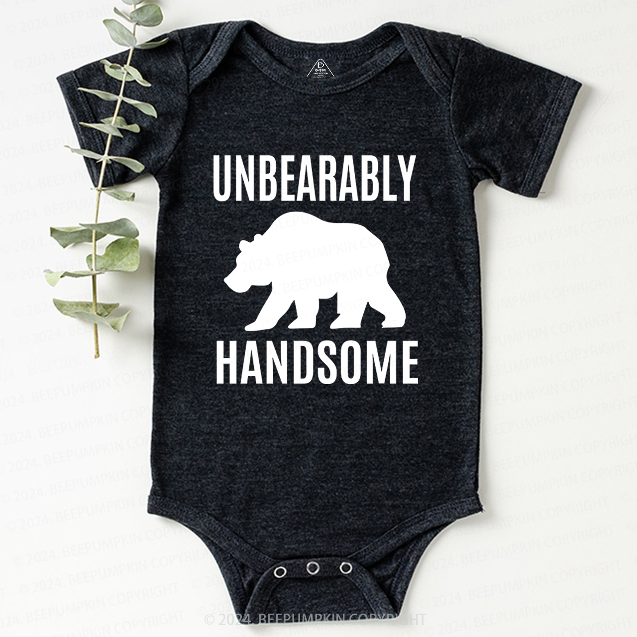 Unbearably Handsome Bodysuit For Baby 7
