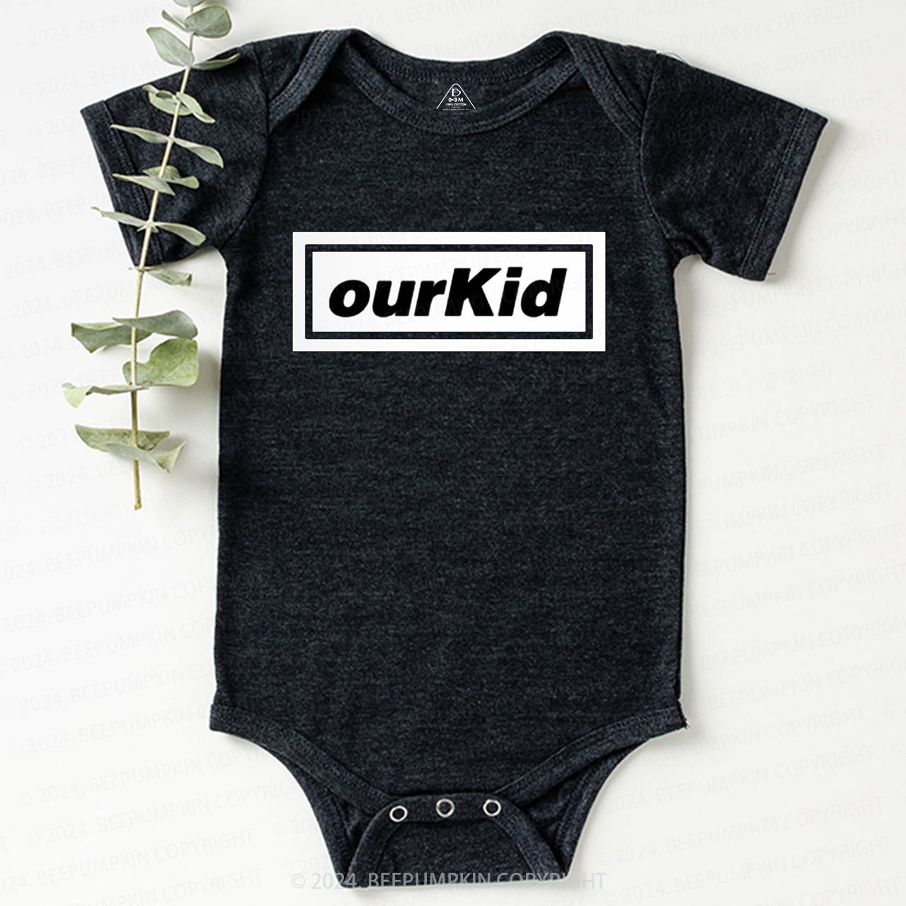 Nostalgia Rock Music Baby Bodysuit 8