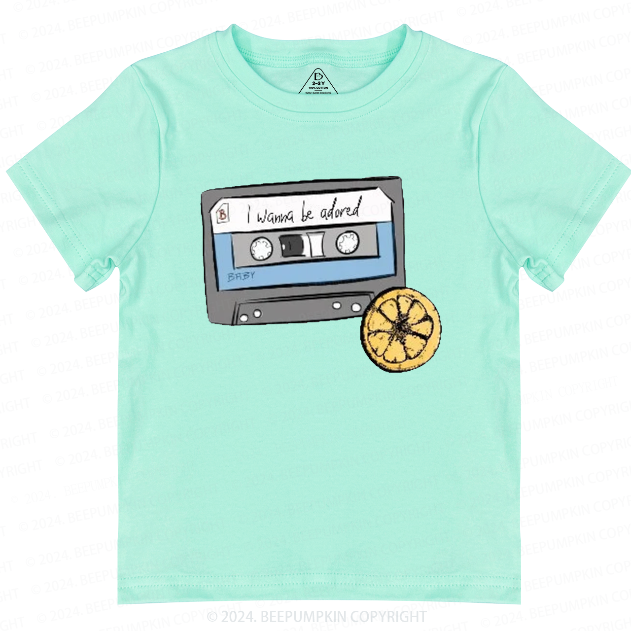  Cassette Tape Rock Music Toddler&Kids Tees 8