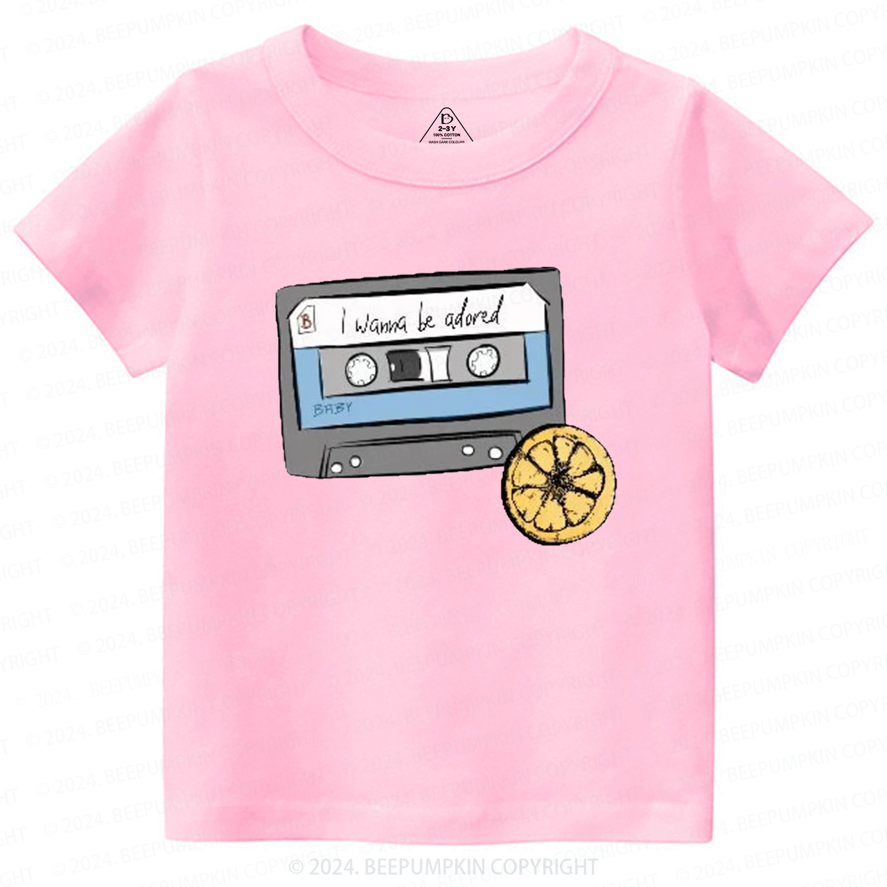  Cassette Tape Rock Music Toddler&Kids Tees 8