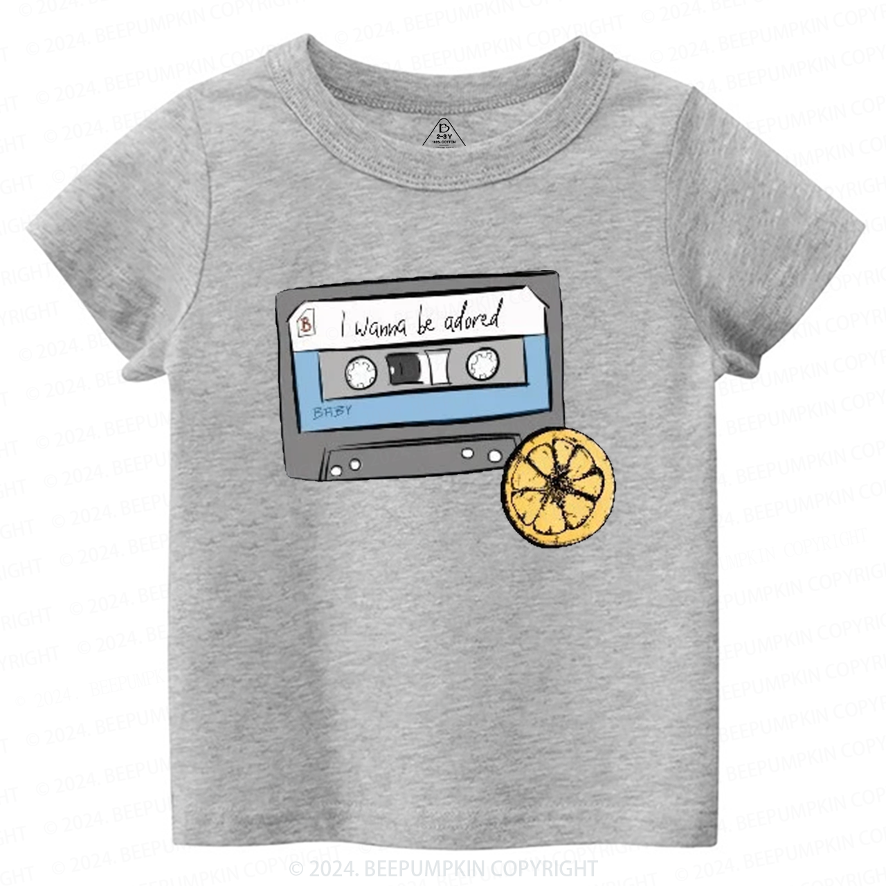  Cassette Tape Rock Music Toddler&Kids Tees 8