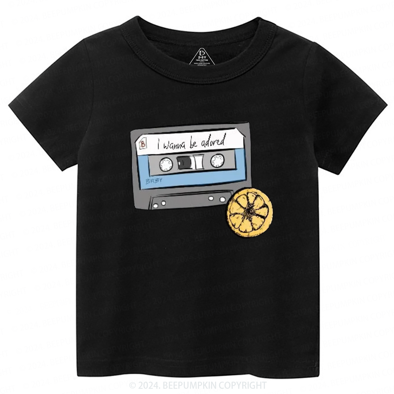  Cassette Tape Rock Music Toddler&Kids Tees 8