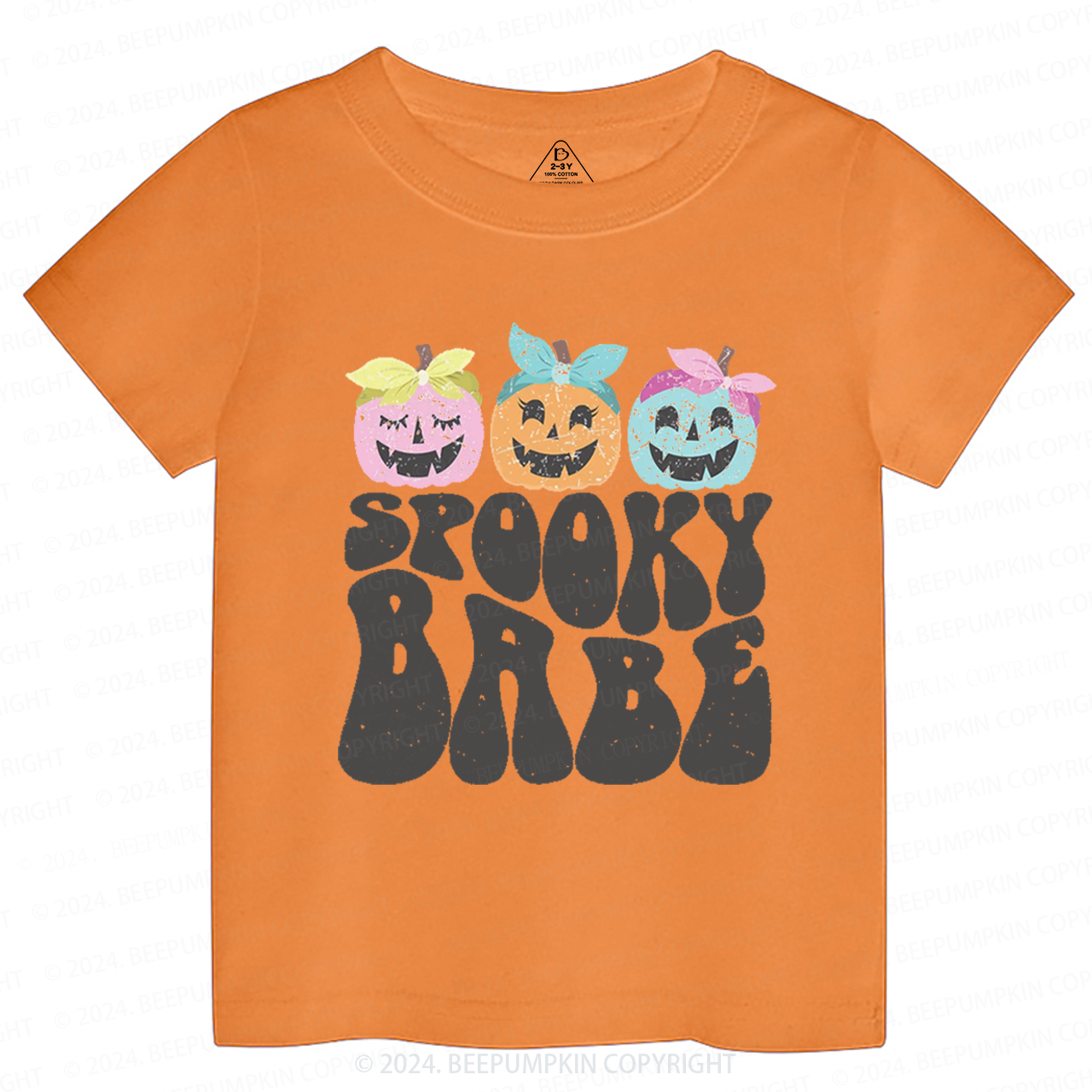 Spooky Babe Halloween Toddler&Kids Tees 