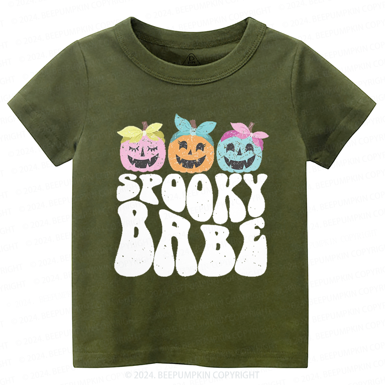 Spooky Babe Halloween Toddler&Kids Tees 