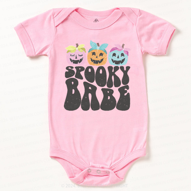 Spooky Babe Halloween Baby Bodysuits 