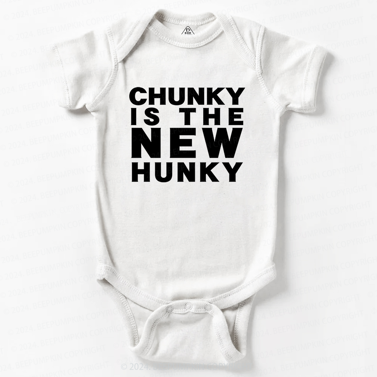 Chunky Is The New Hunkey Bodysuit For Baby 7