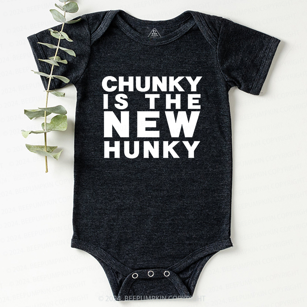 Chunky Is The New Hunkey Bodysuit For Baby 7
