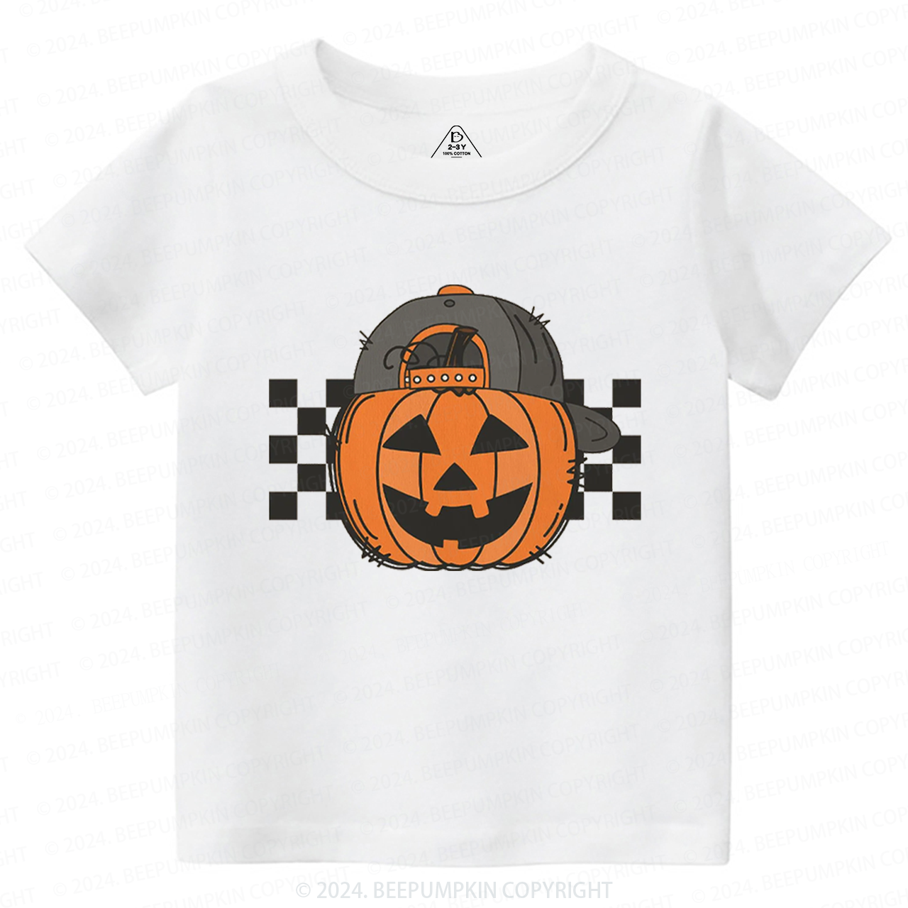 Pumpkin Dude Halloween Toddler&Kids Tees 