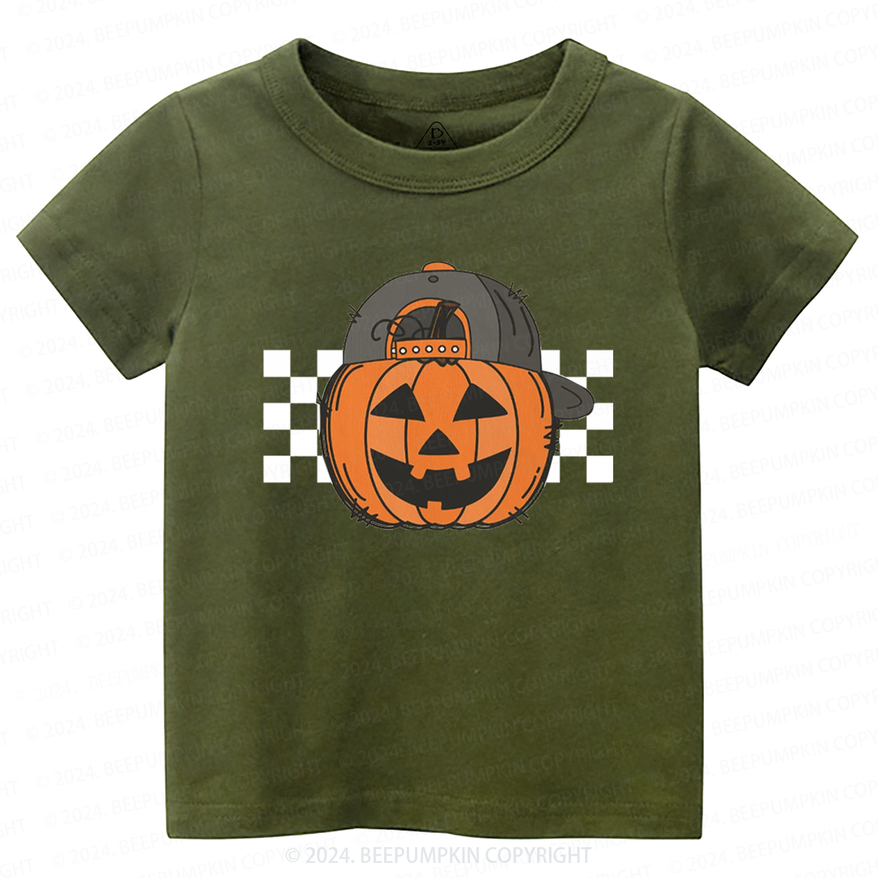 Pumpkin Dude Halloween Toddler&Kids Tees 