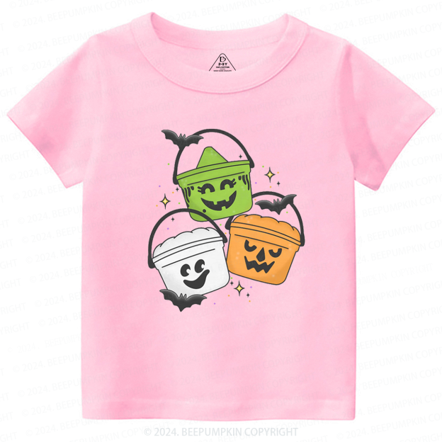Vintage Halloween Happy Meal Bucket Toddler&Kids Tees 