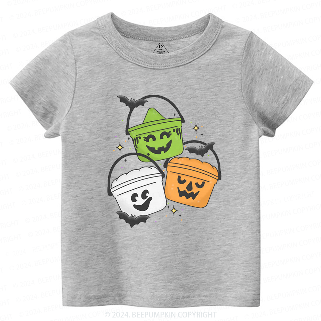 Vintage Halloween Happy Meal Bucket Toddler&Kids Tees 