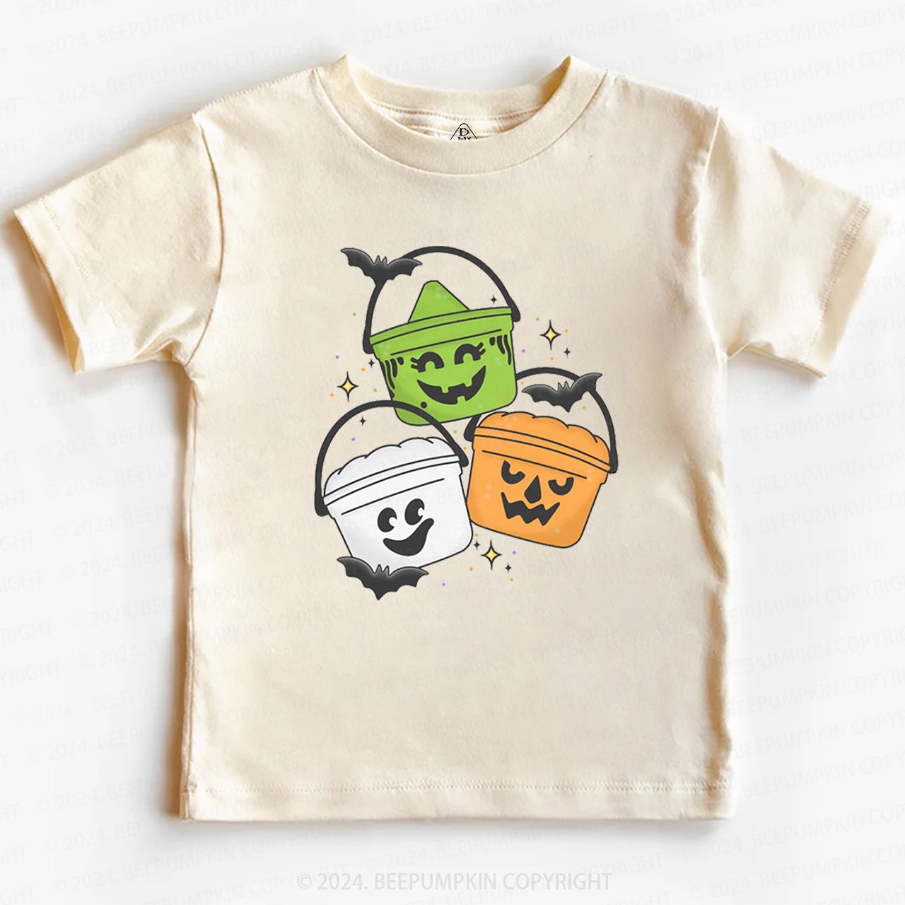 Retro Cow Halloween Farm Vibes Boho Toddler&Kids Tees
