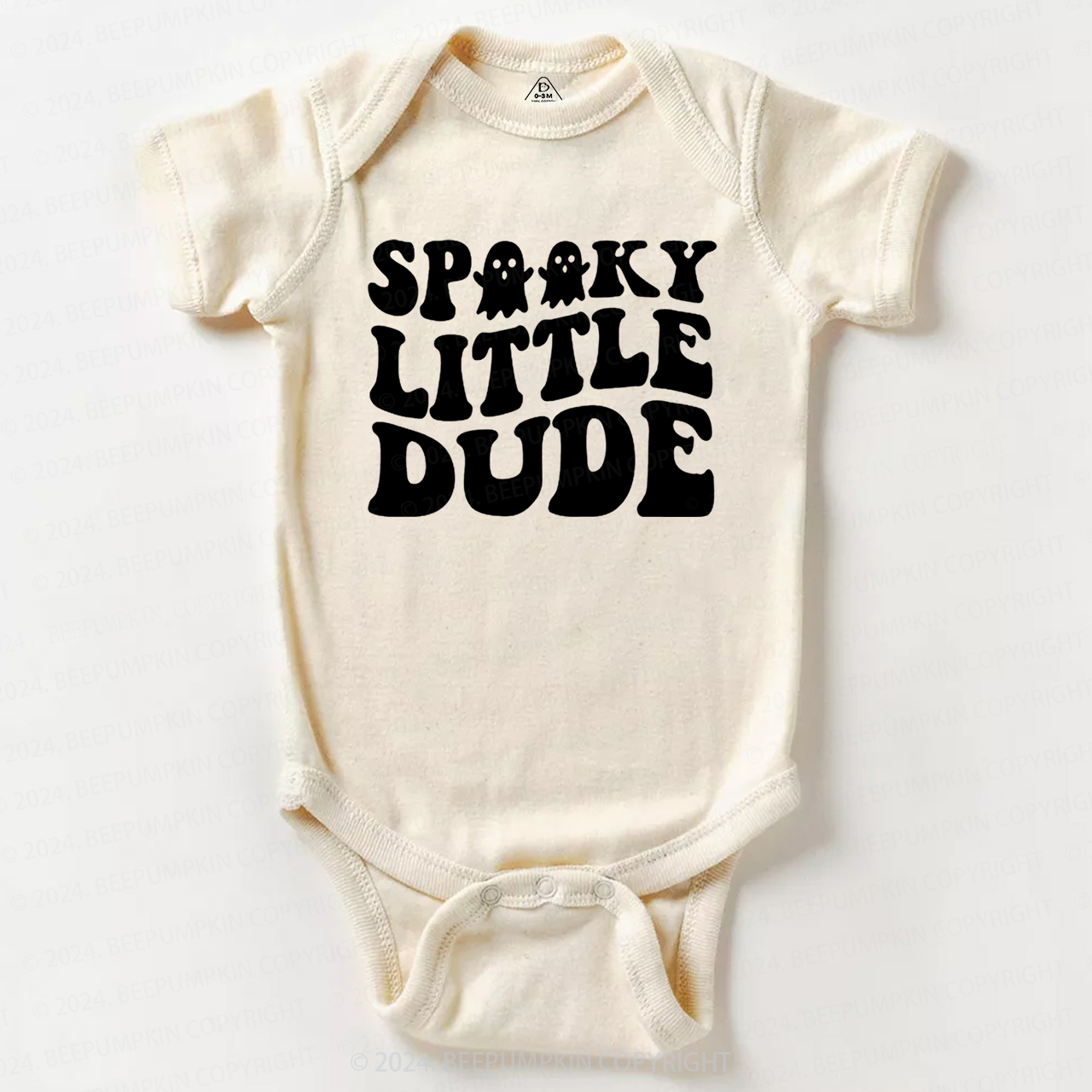 Spooky Little Dude Halloween Baby Bodysuits 