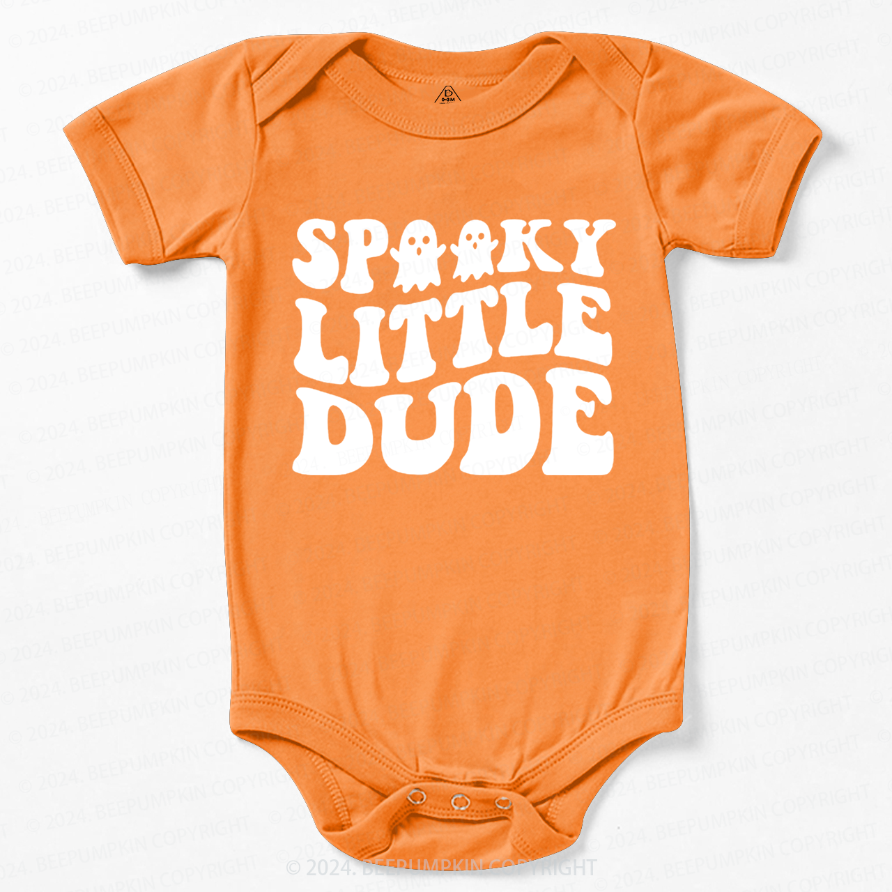 Spooky Little Dude Halloween Baby Bodysuits 