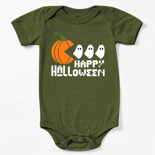 Happy Halloween Trick Or Treat Baby Bodysuits 