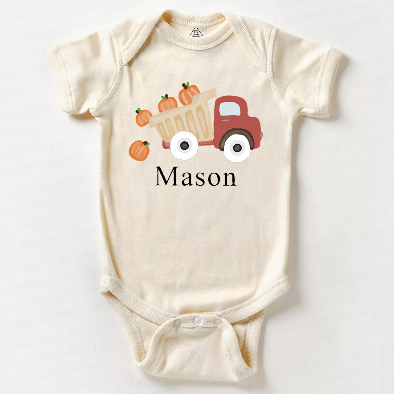 Vintage Halloween Happy Meal Bucket  Baby Bodysuits  Sale-Beepumpkin™