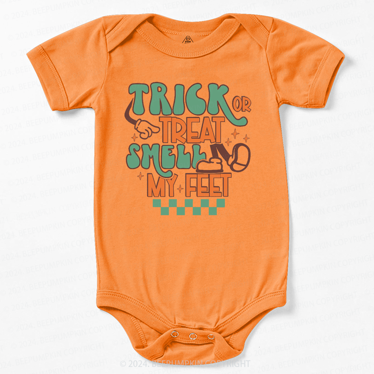 Trick Or Treat Smell My Feet Baby Bodysuits 