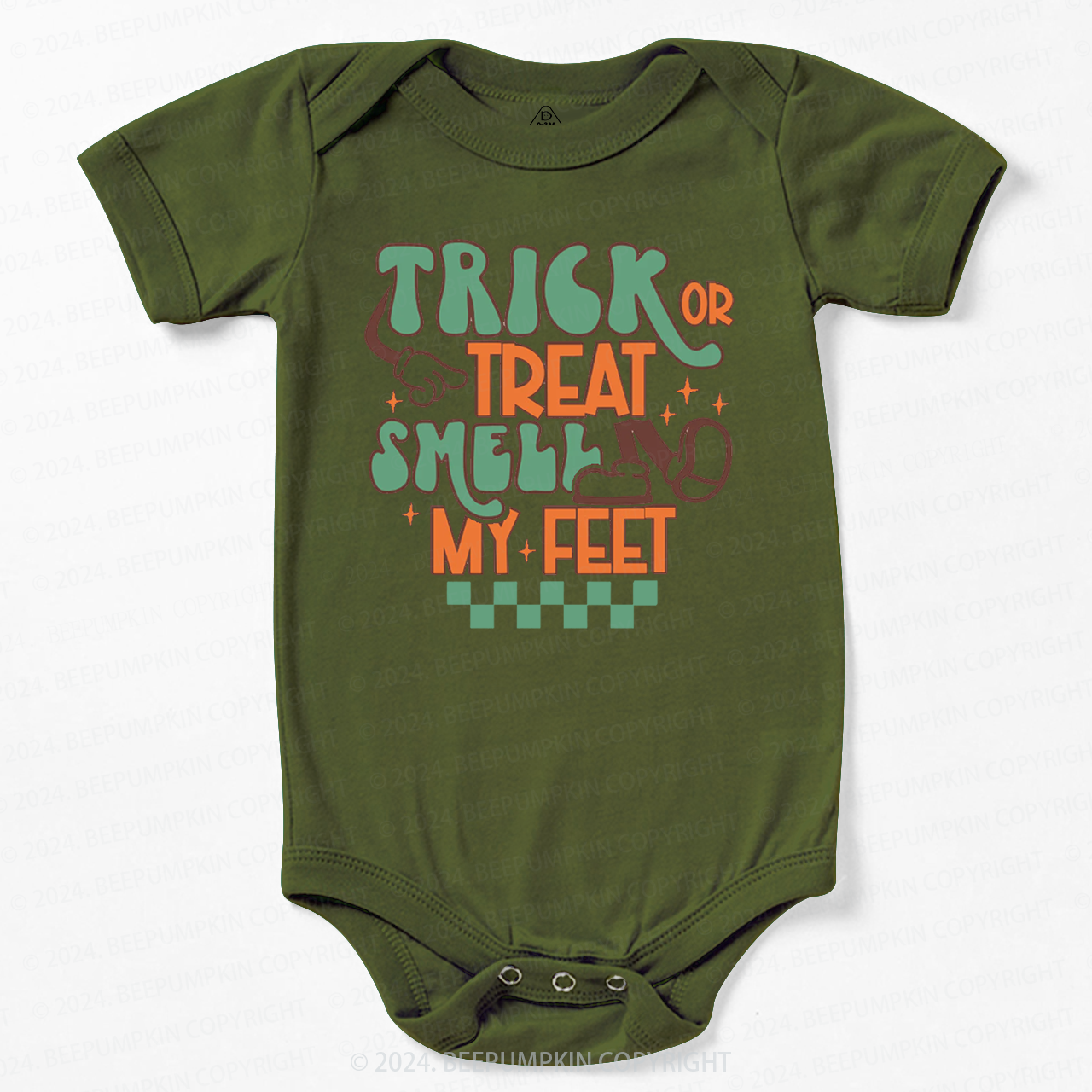 Trick Or Treat Smell My Feet Baby Bodysuits 