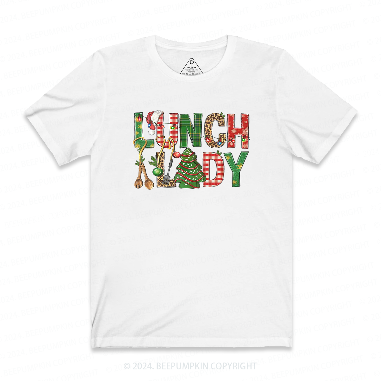 Lunch Lady Christmas Shirts For Mama