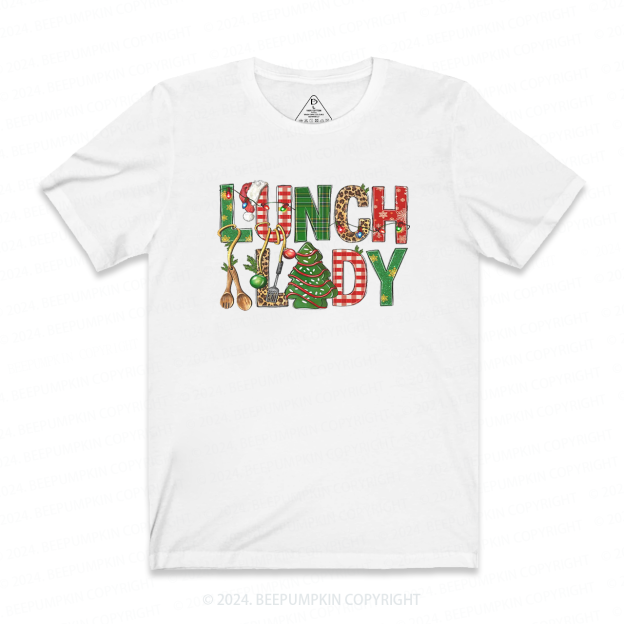 Lunch Lady Christmas Shirts For Mama
