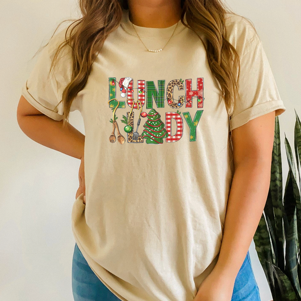 Lunch Lady Christmas Shirts For Mama