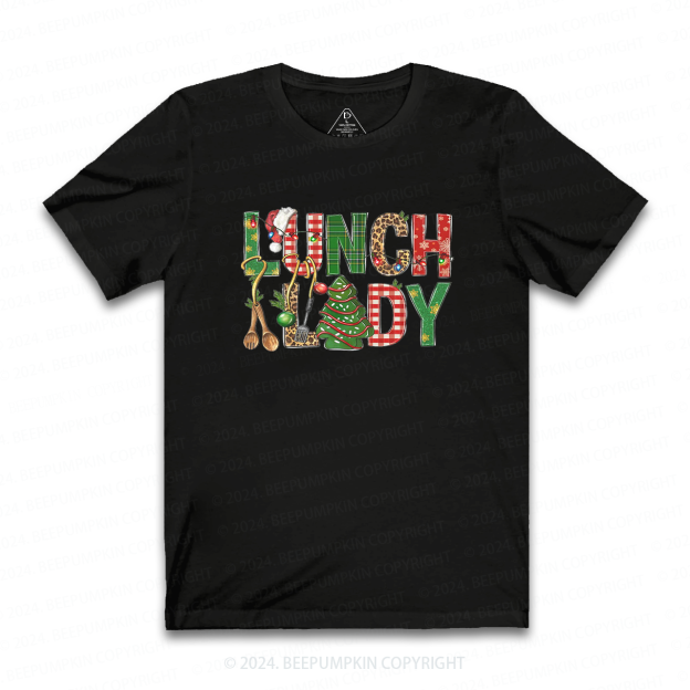 Lunch Lady Christmas Shirts For Mama