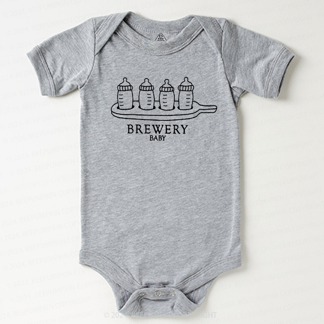 Brewery Baby Milk Flight Baby Bodysuit 7