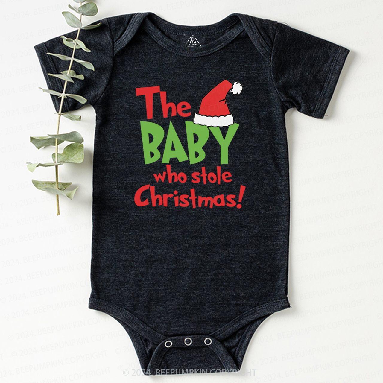 The Baby Who Stole Christmas Baby Bodysuit