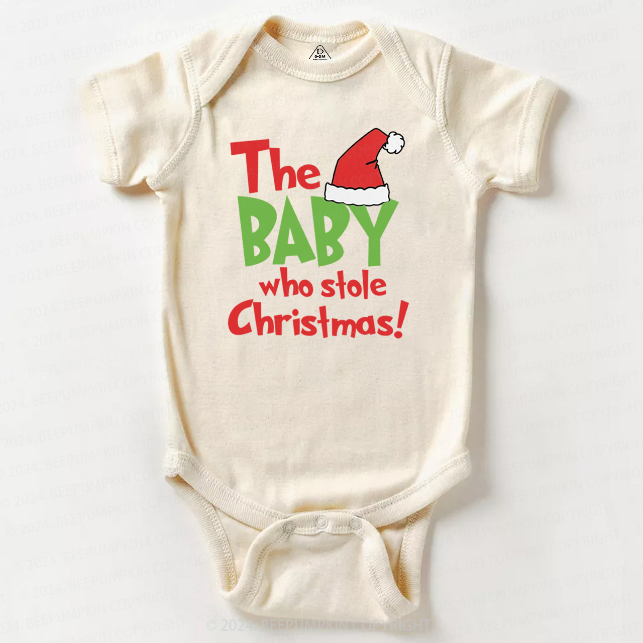 The Baby Who Stole Christmas Baby Bodysuit
