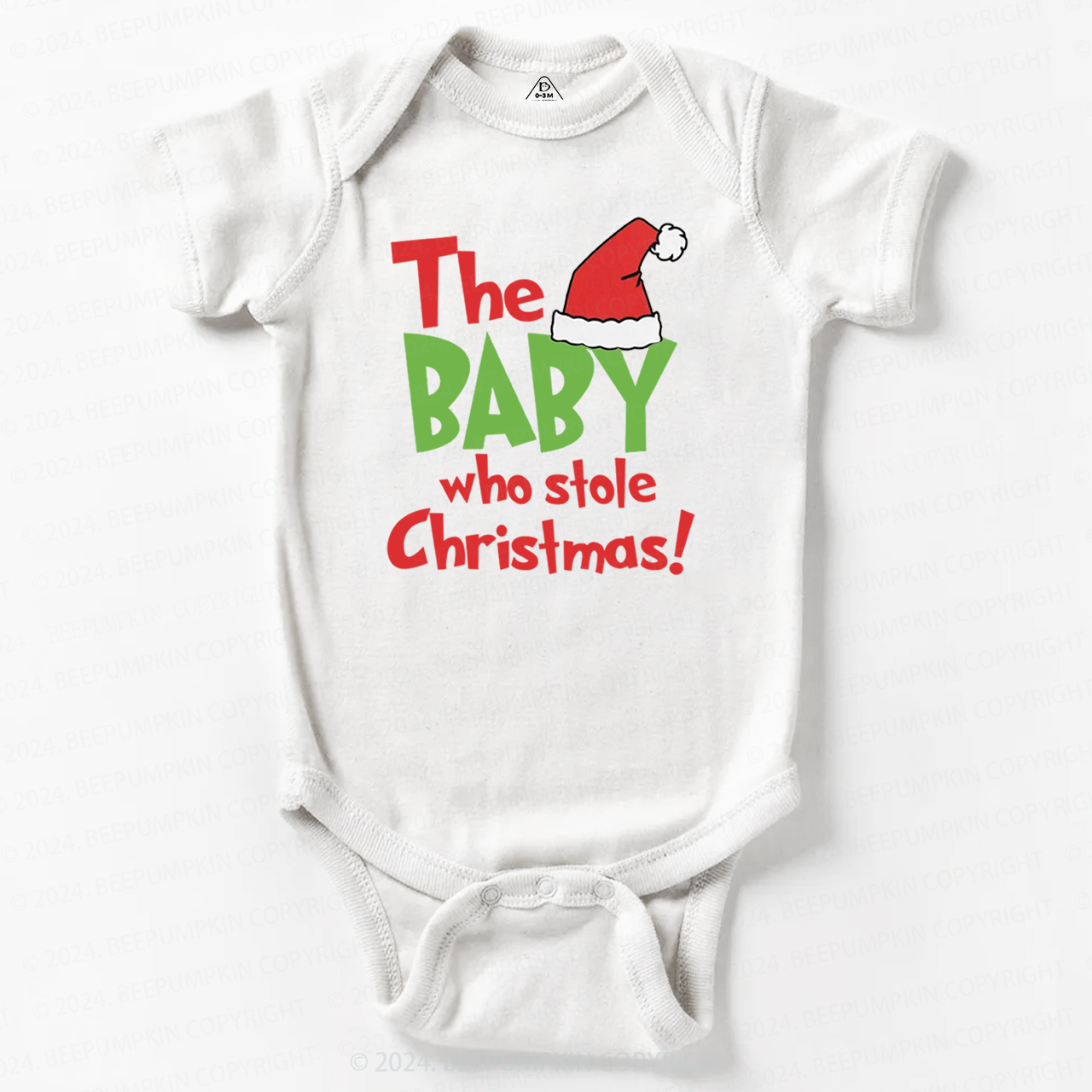 The Baby Who Stole Christmas Baby Bodysuit