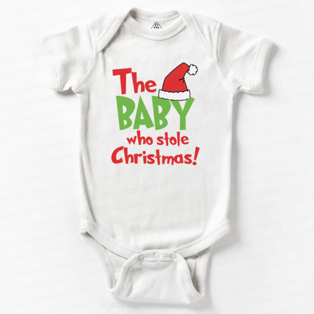 The Baby Who Stole Christmas Baby Bodysuit