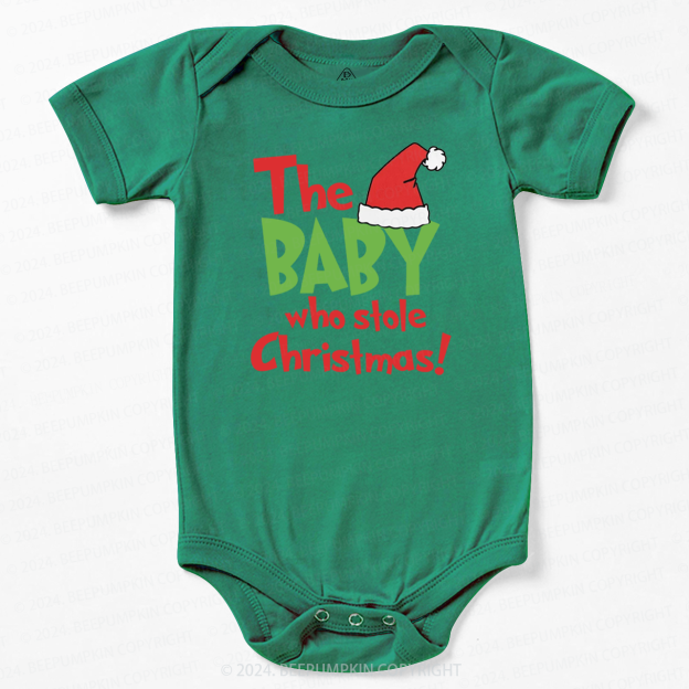 The Baby Who Stole Christmas Baby Bodysuit