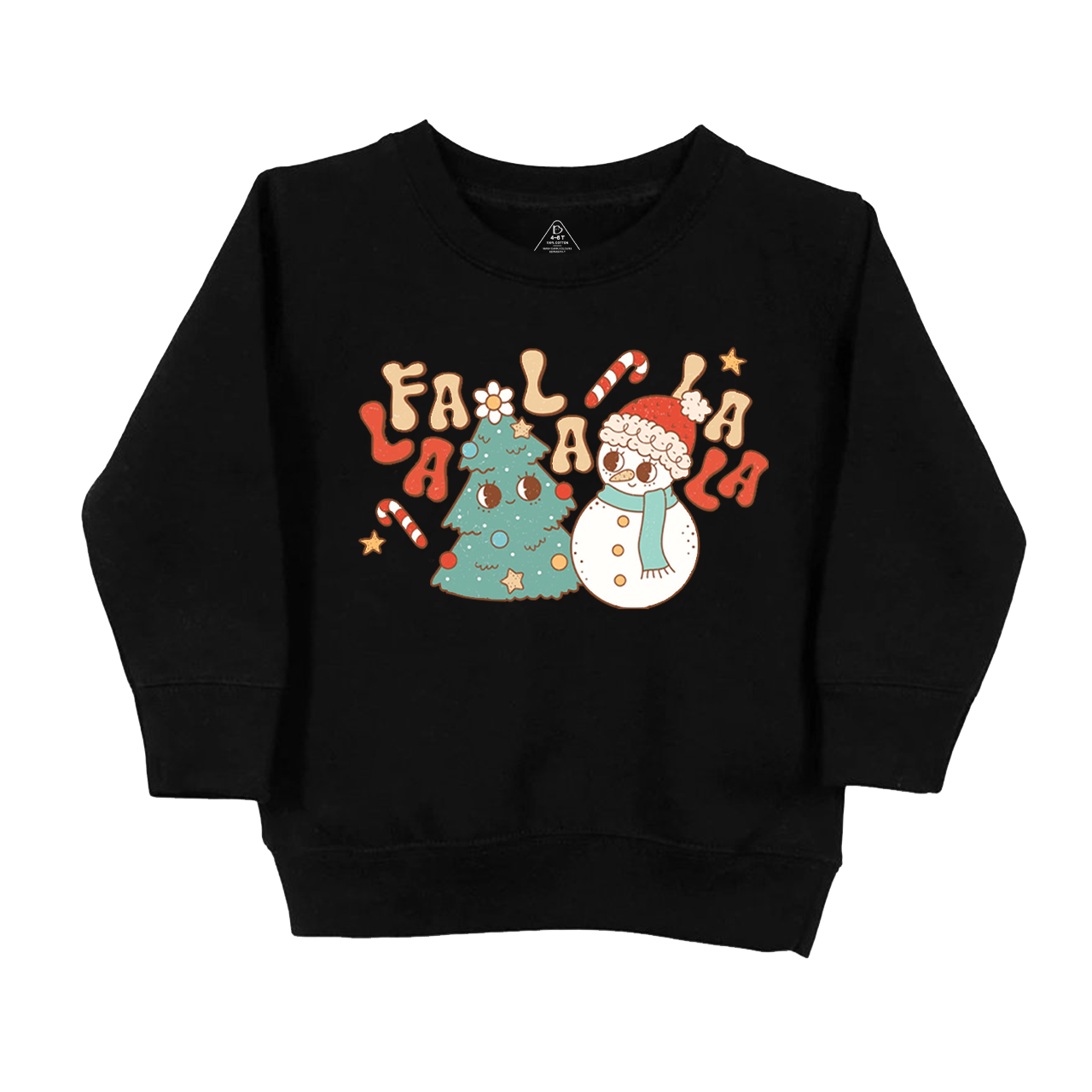 Christmas Fa La La La Christmas Kids Sweatshirt