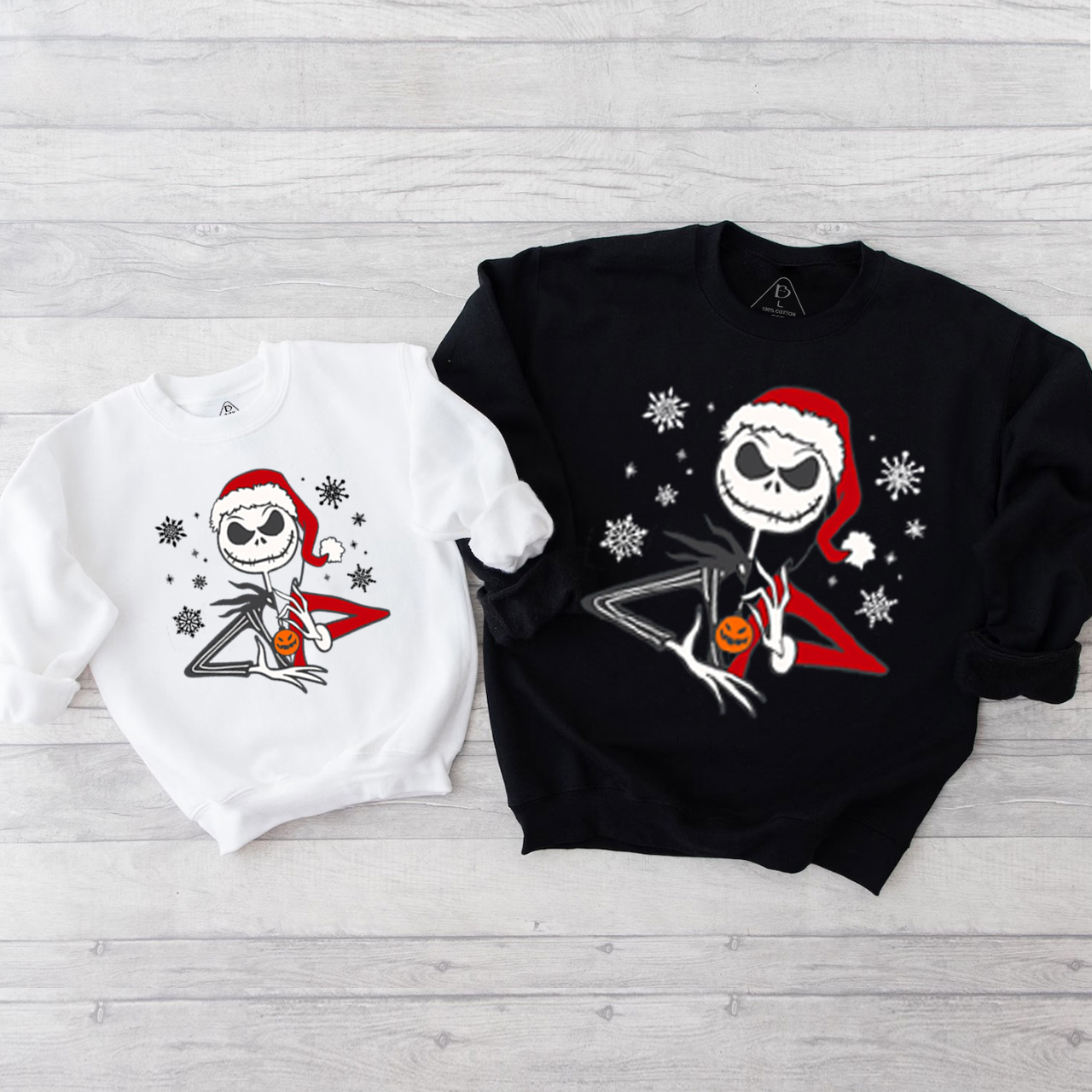Nightmare Before Halloween  Family Matching Sweatshirt