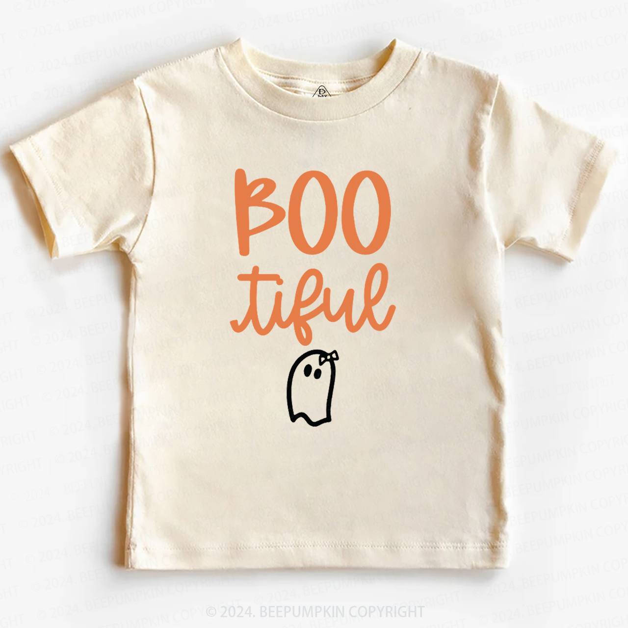 Bootiful Ghost Halloween Toddler&Kids Tees 