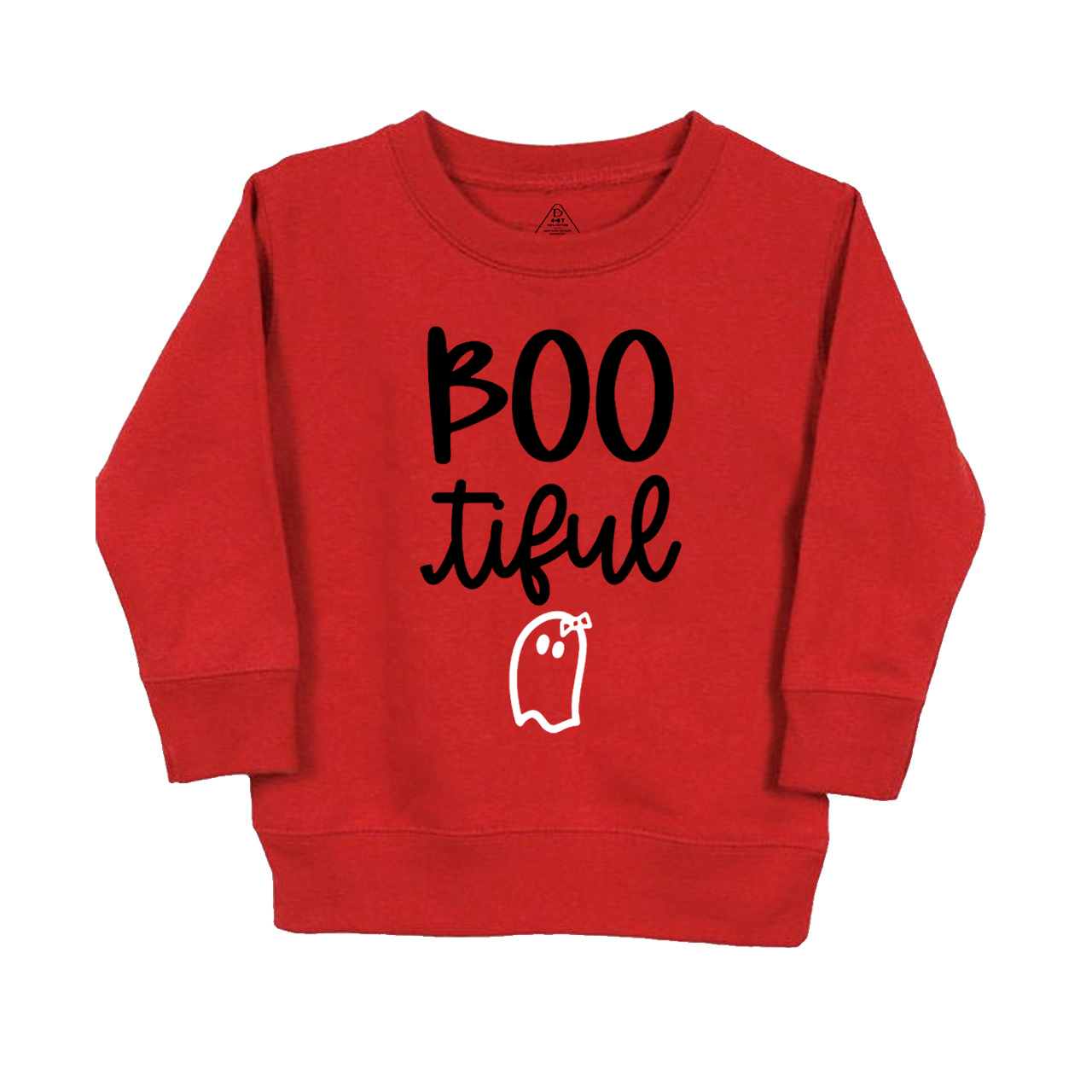 Bootiful Ghost Halloween Kids Sweatshirt
