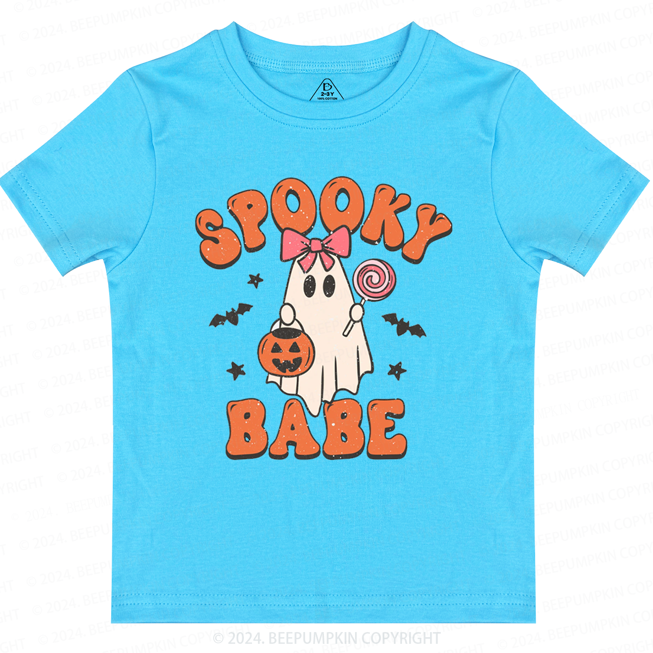 Halloween Ghost Spooky Babe Toddler&Kids Tees 