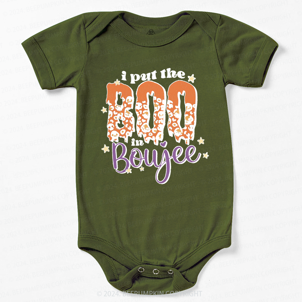 I Put The BOO In Boujee Halloween Tee Bodysuit For Baby