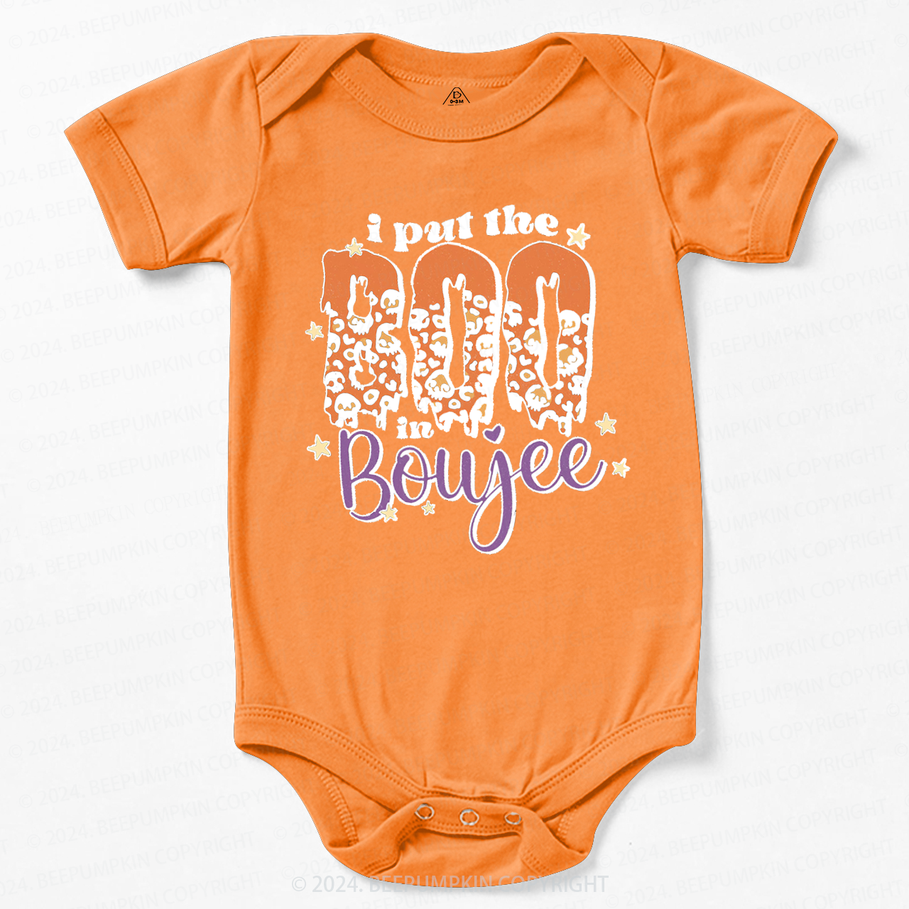 I Put The BOO In Boujee Halloween Tee Bodysuit For Baby