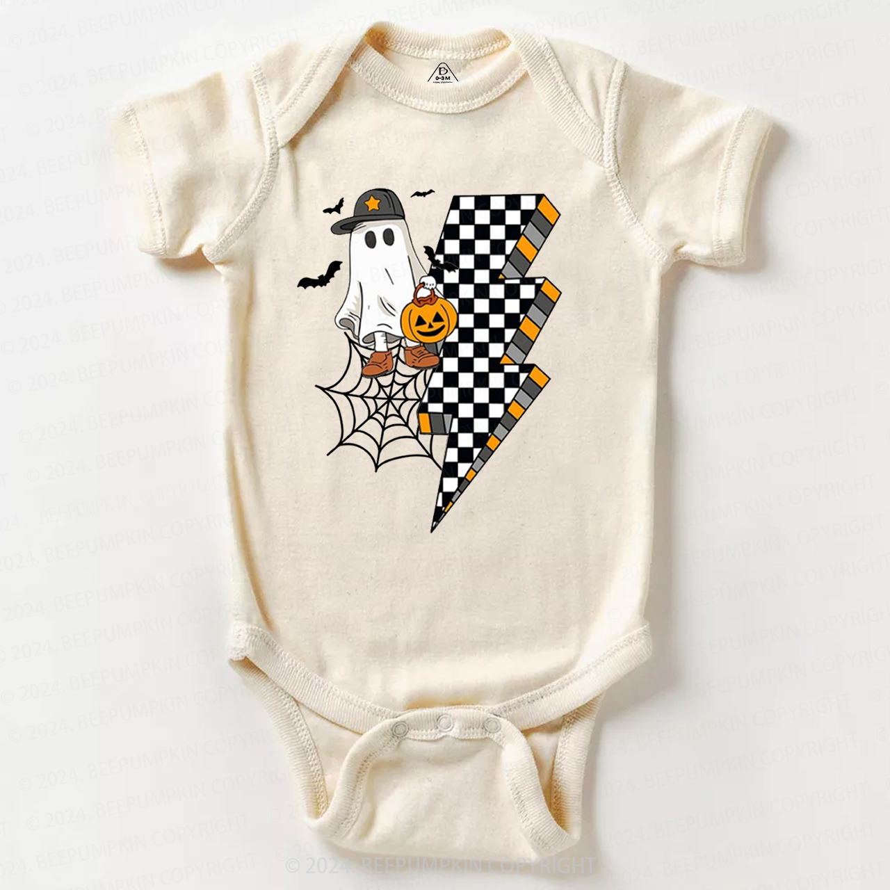 Halloween Ghost Spooky Bodysuit For Baby Sale-Beepumpkin™
