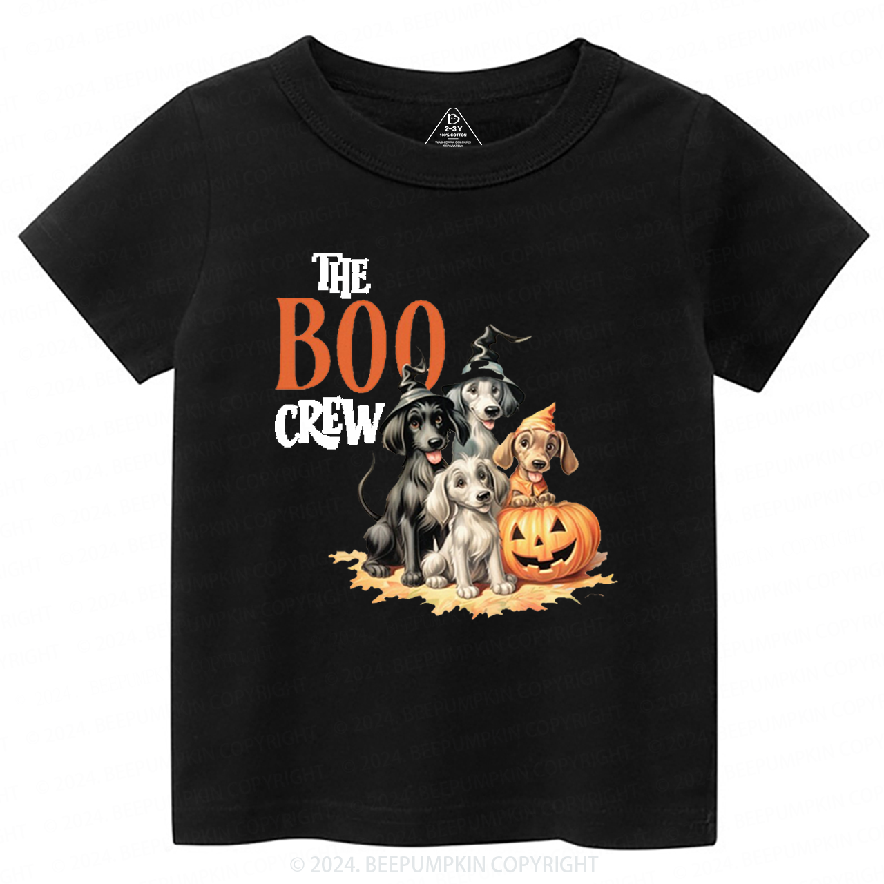 The Boo Crew Halloween Toddler&Kids Tees 
