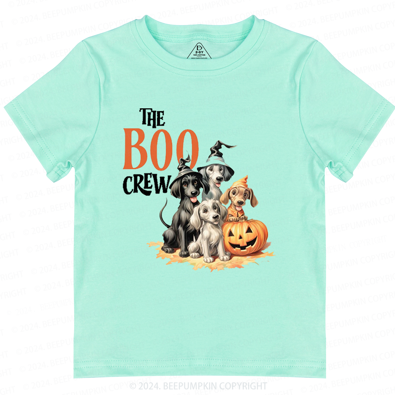 The Boo Crew Halloween Toddler&Kids Tees 