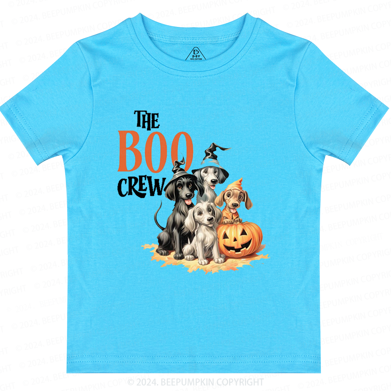 The Boo Crew Halloween Toddler&Kids Tees 