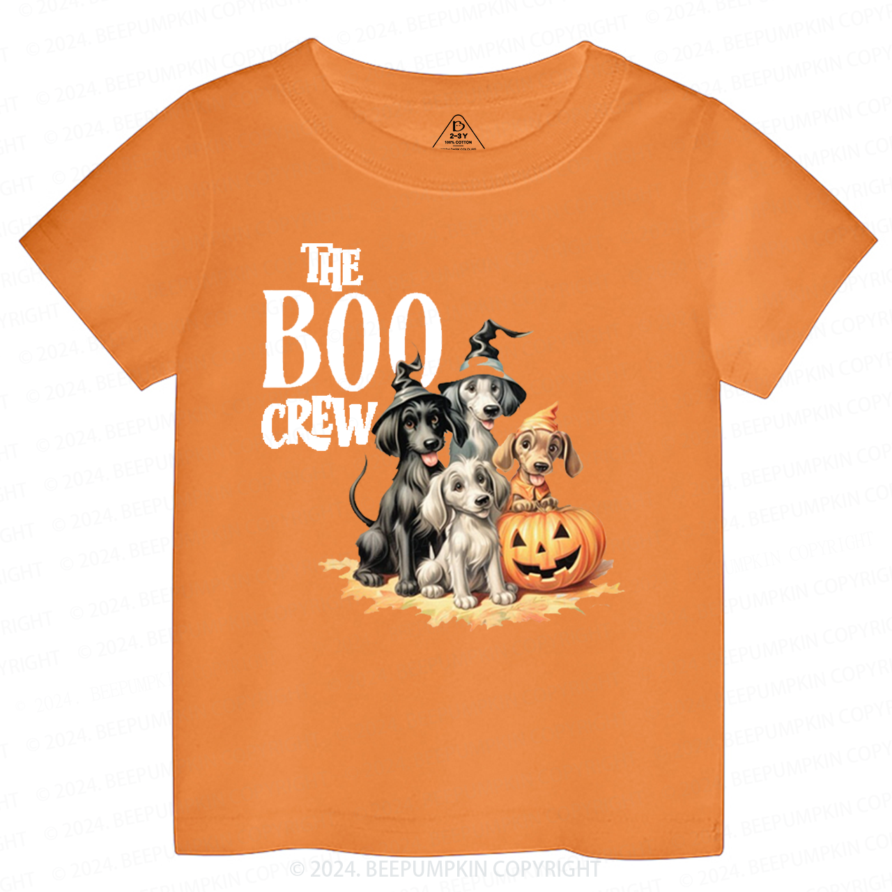 The Boo Crew Halloween Toddler&Kids Tees 