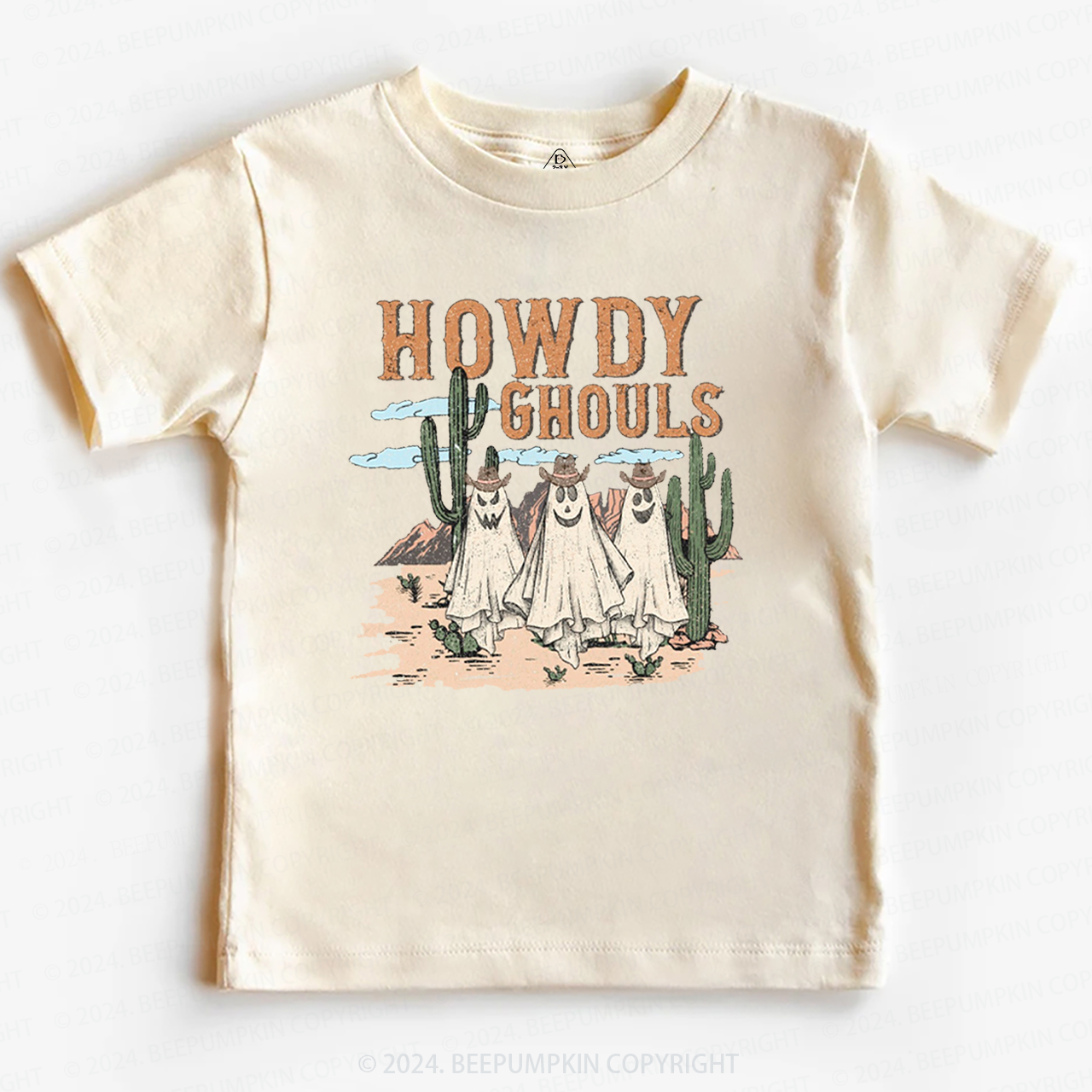 Retro Lightning Bolt Halloween Toddler&Kids Tees  Sale-Beepumpkin™