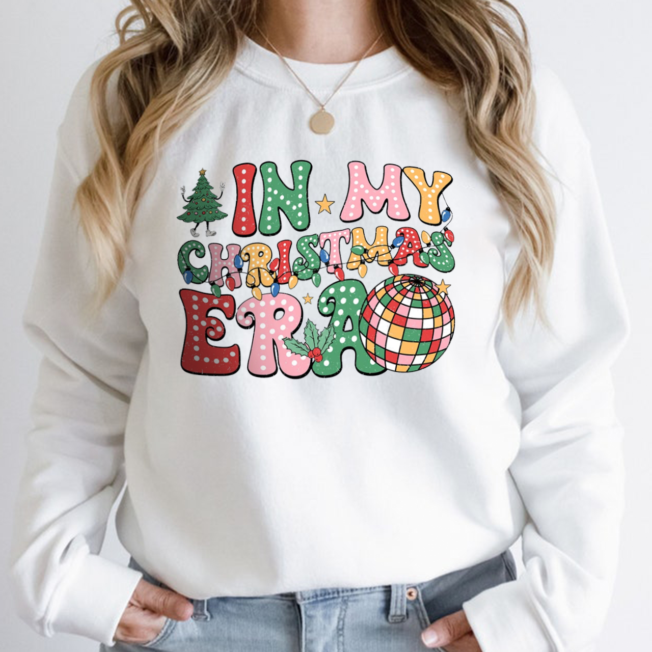 In My Christmas Era Christmas Sweatshirt For Mama