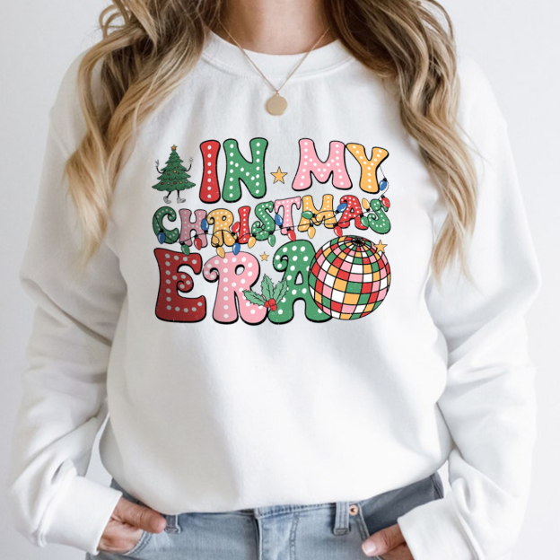 In My Christmas Era Christmas Sweatshirt For Mama