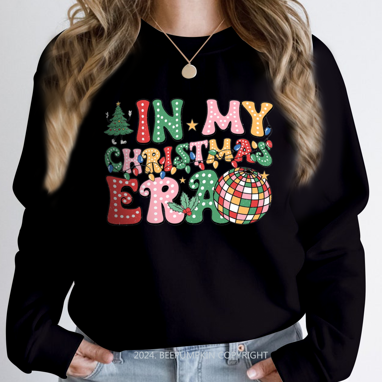 In My Christmas Era Christmas Sweatshirt For Mama