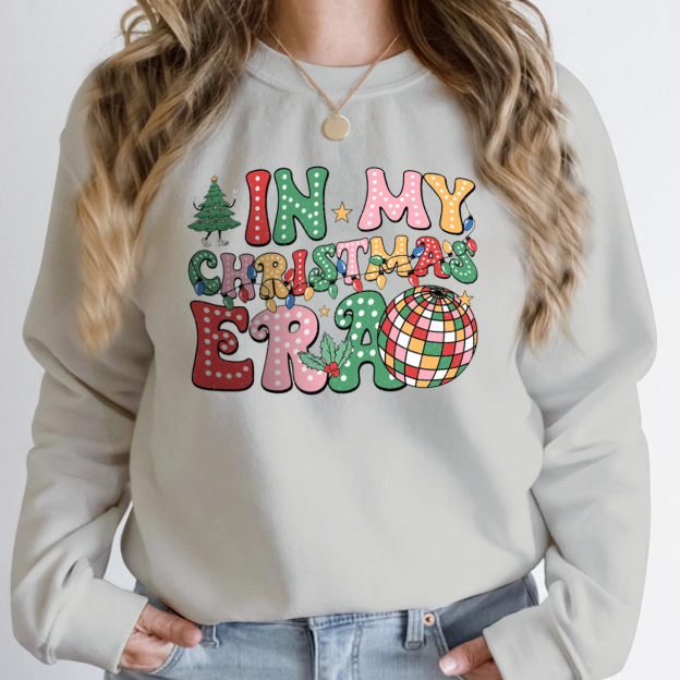 In My Christmas Era Christmas Sweatshirt For Mama