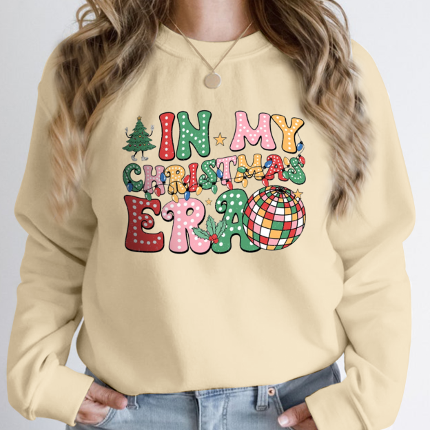 In My Christmas Era Christmas Sweatshirt For Mama